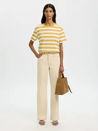 SELECTED FEMME | T-shirt SLFESSENTIAL | weiss